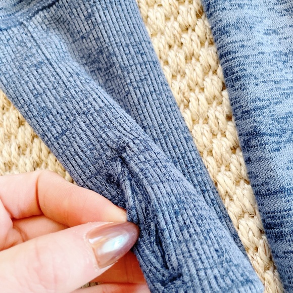 Athleta Sport It Sweater Dress Women' XS Cowl Neck Drawstring Zip Pockets - Picture 8 of 11